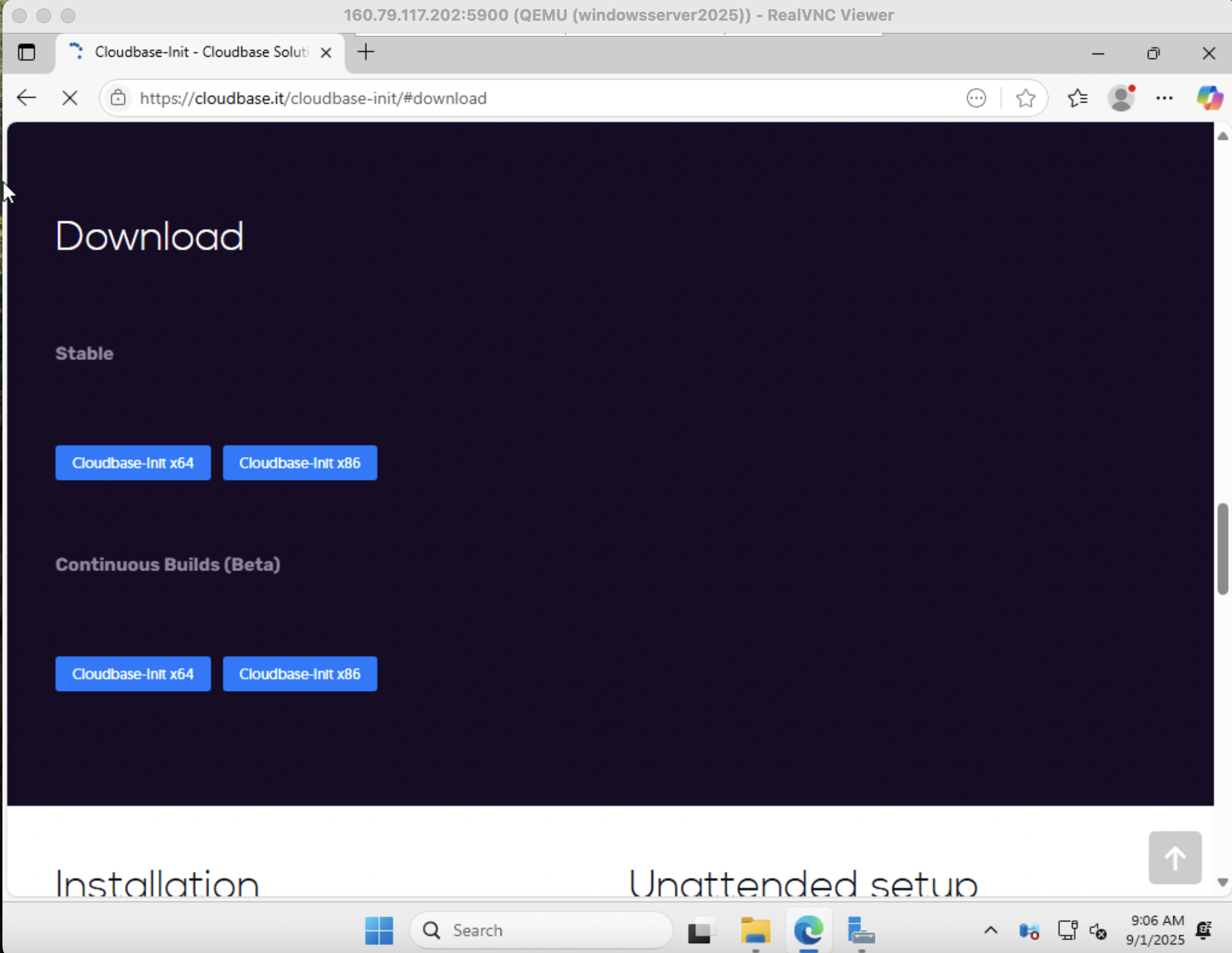 cloudbase.it download page