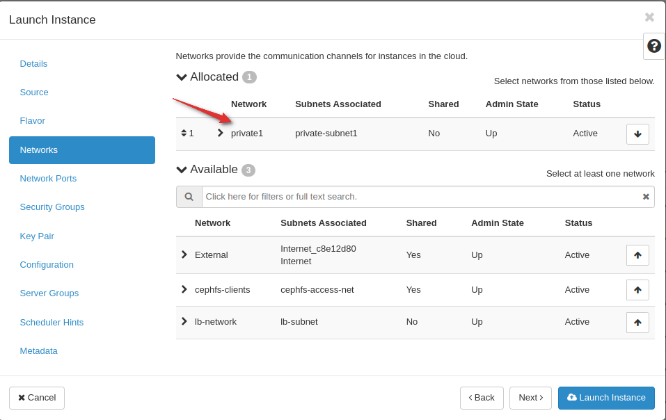 Configure Networks