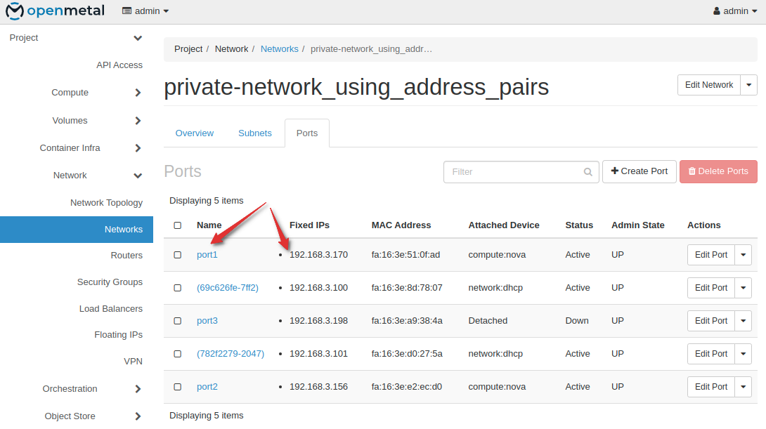 Correlate IP to port